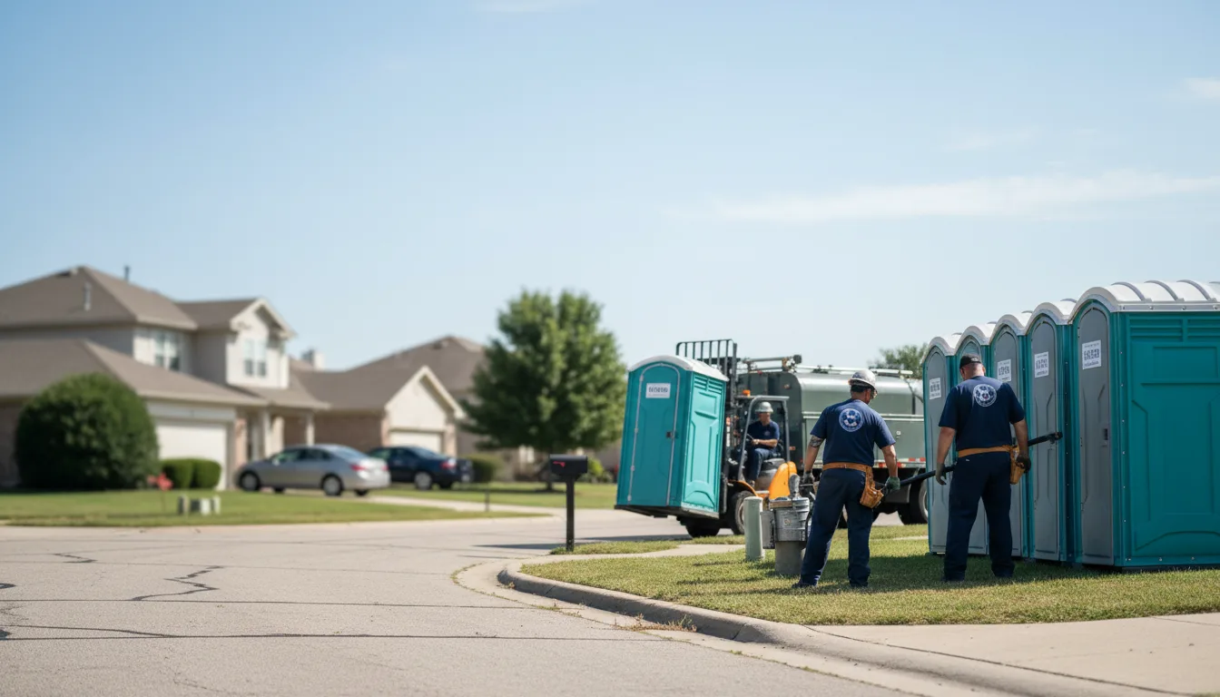 Porta Potty Rental in Cedar Lake, IN near me